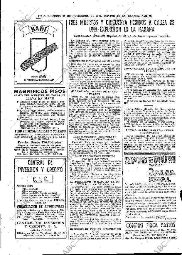 ABC MADRID 27-11-1966 página 78