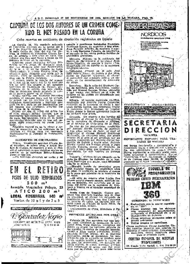 ABC MADRID 27-11-1966 página 79