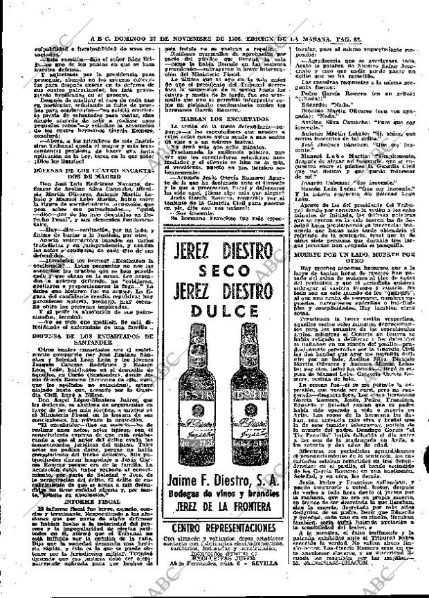 ABC MADRID 27-11-1966 página 82