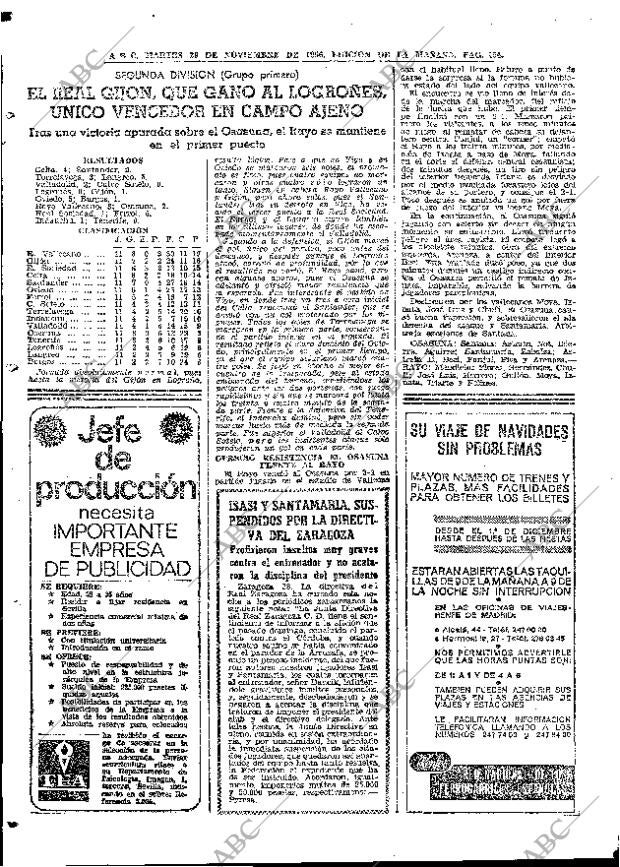 ABC MADRID 29-11-1966 página 104
