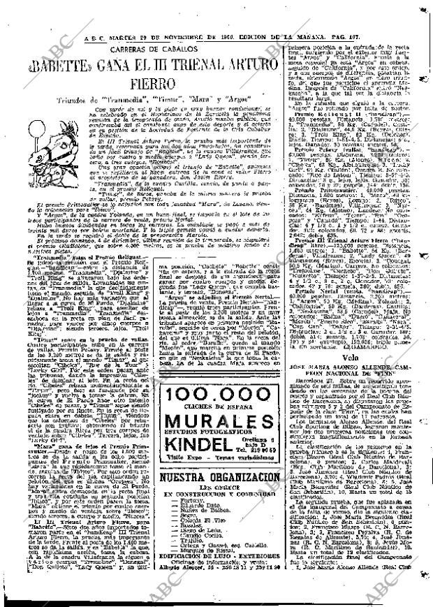 ABC MADRID 29-11-1966 página 107