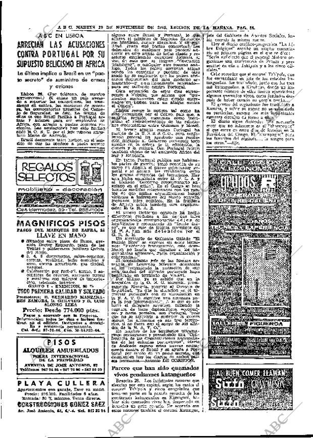 ABC MADRID 29-11-1966 página 58
