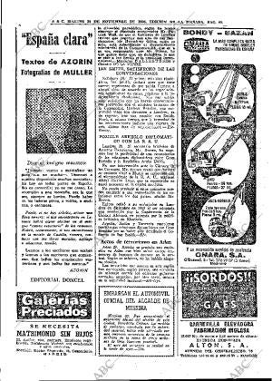 ABC MADRID 29-11-1966 página 60