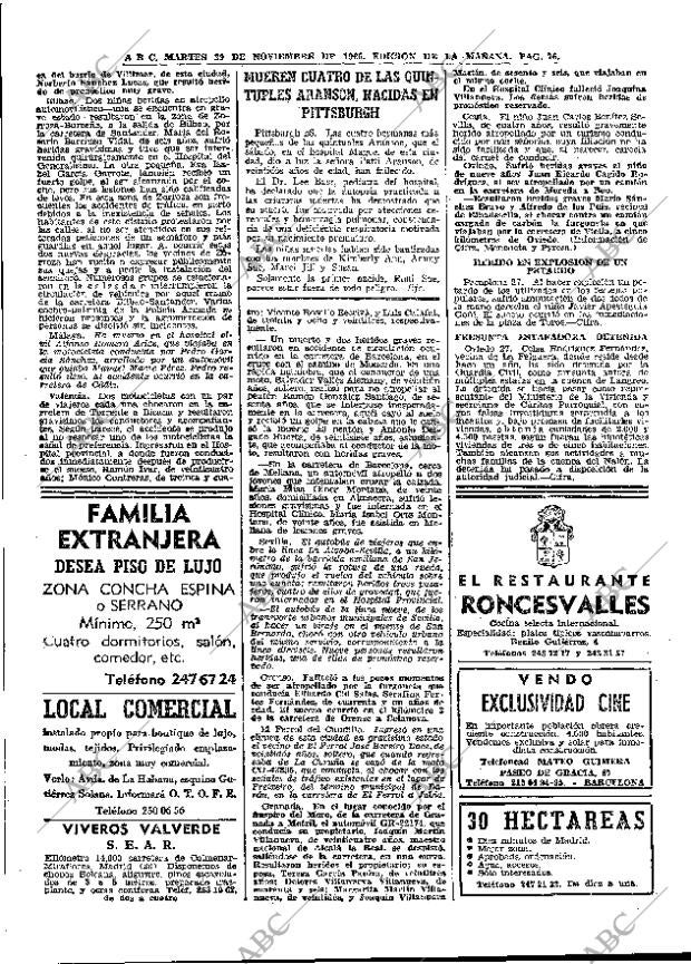 ABC MADRID 29-11-1966 página 76