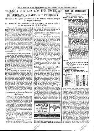 ABC MADRID 29-11-1966 página 77