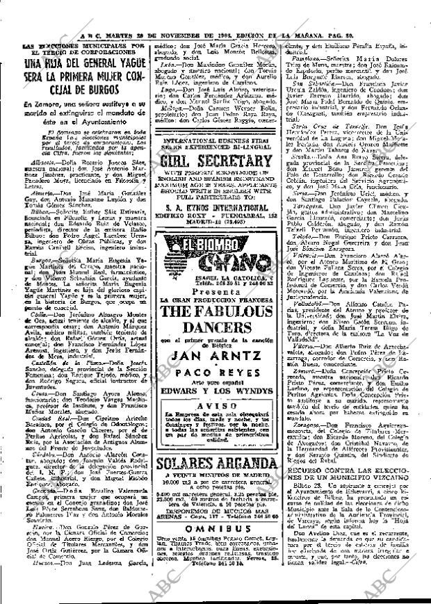 ABC MADRID 29-11-1966 página 80