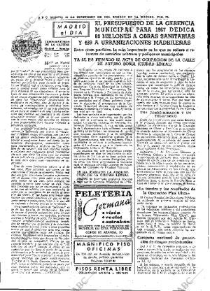 ABC MADRID 29-11-1966 página 85