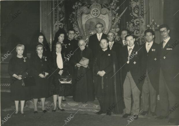 Los Caballeros Mozárabes visitan al Cardenal