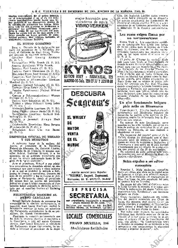 ABC MADRID 02-12-1966 página 50