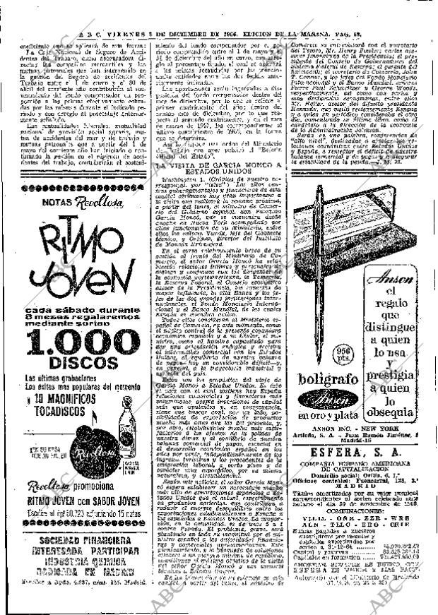 ABC MADRID 02-12-1966 página 58
