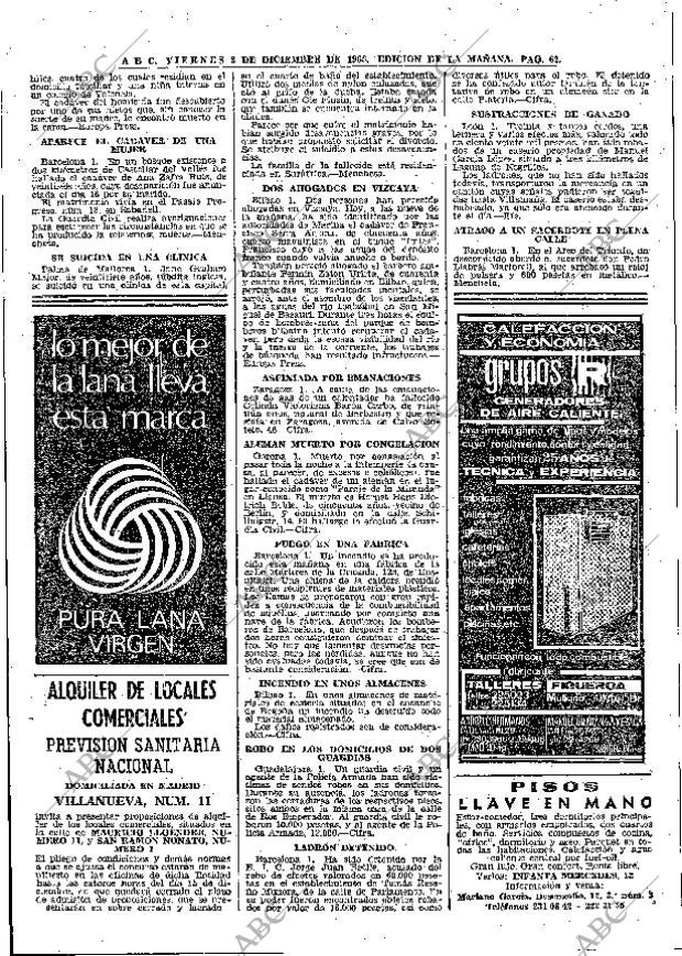 ABC MADRID 02-12-1966 página 62
