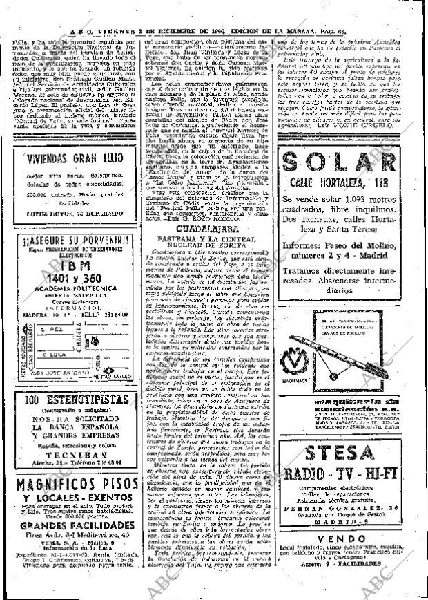 ABC MADRID 02-12-1966 página 68