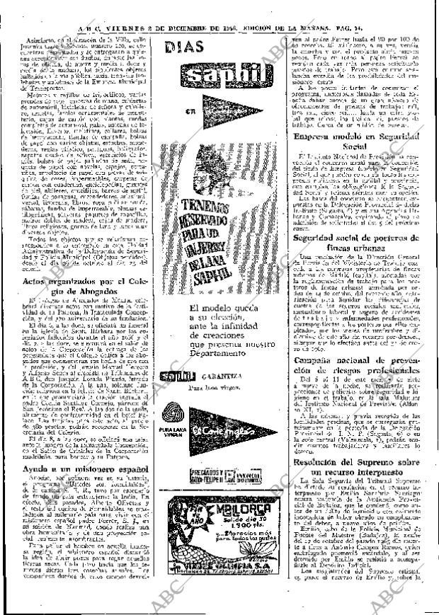 ABC MADRID 02-12-1966 página 74