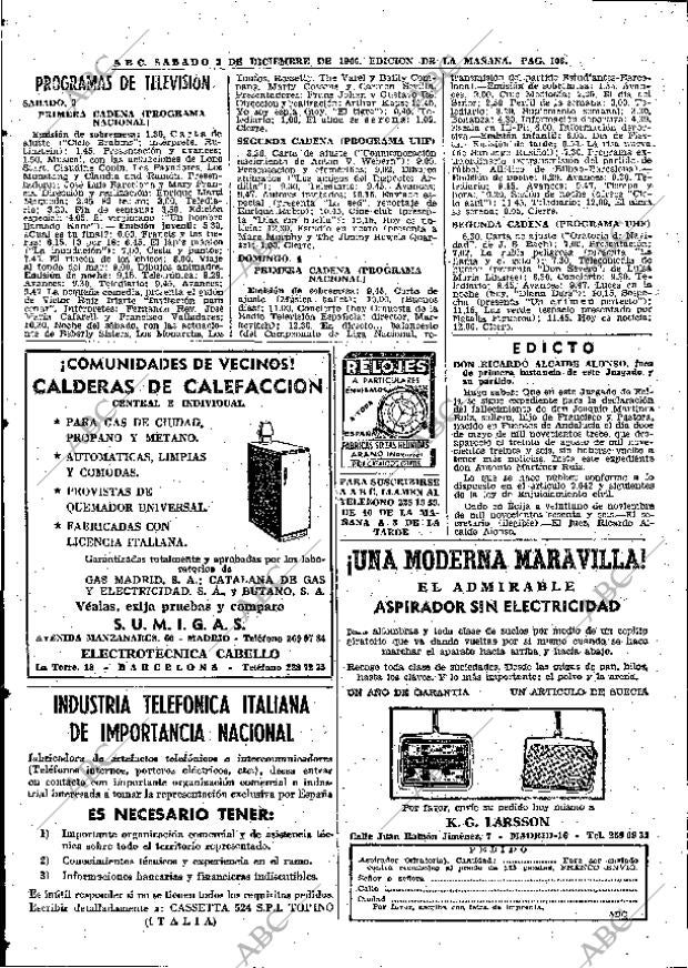 ABC MADRID 03-12-1966 página 106
