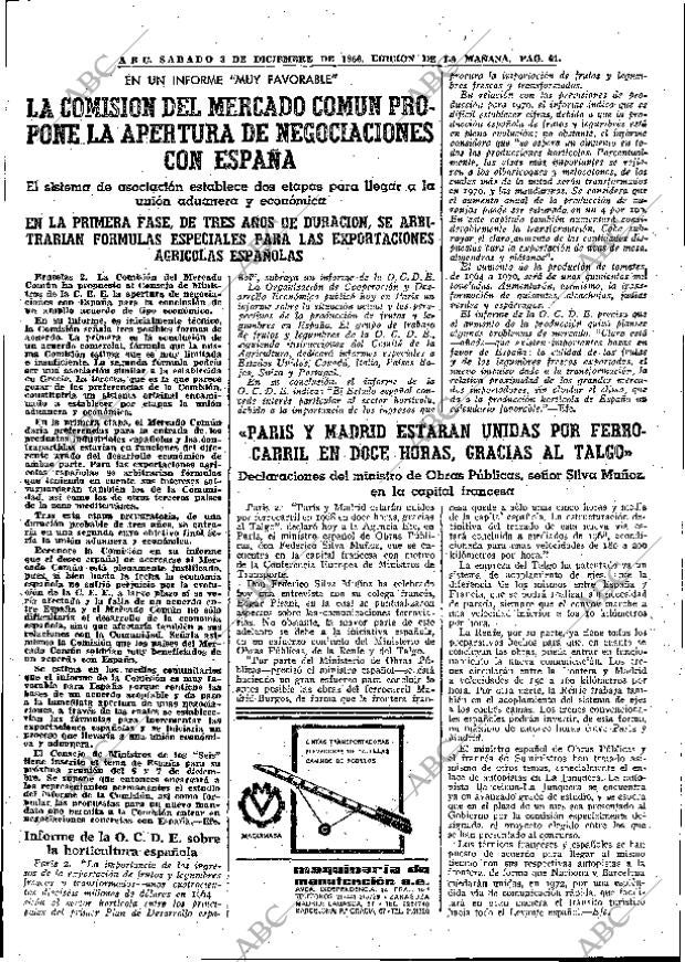 ABC MADRID 03-12-1966 página 61