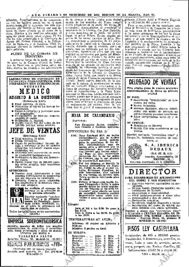 ABC MADRID 03-12-1966 página 76