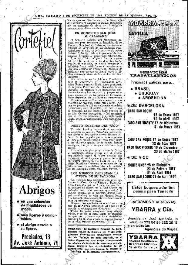ABC MADRID 03-12-1966 página 78