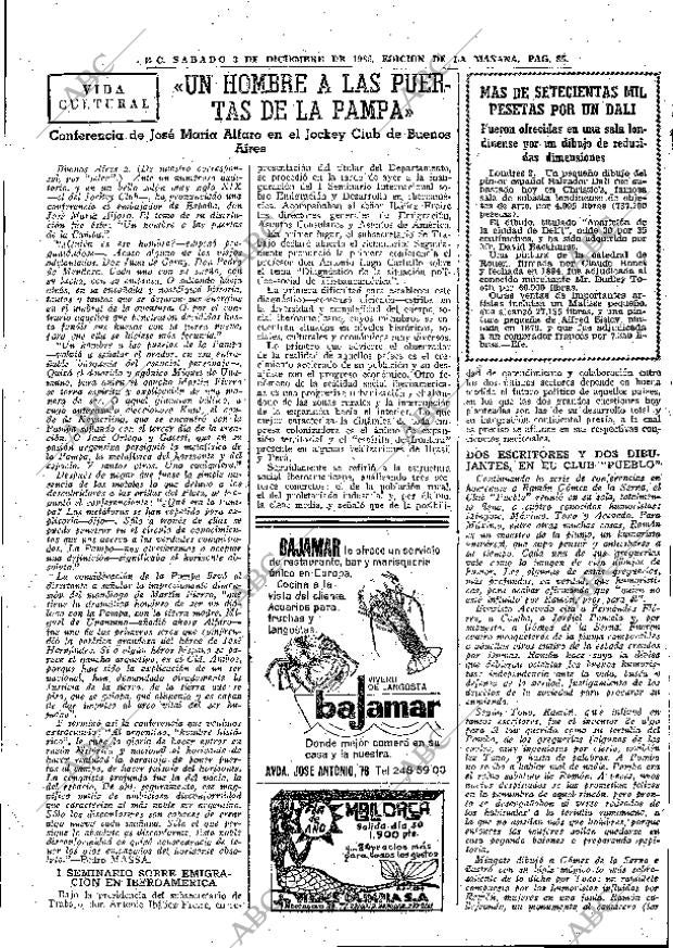 ABC MADRID 03-12-1966 página 85