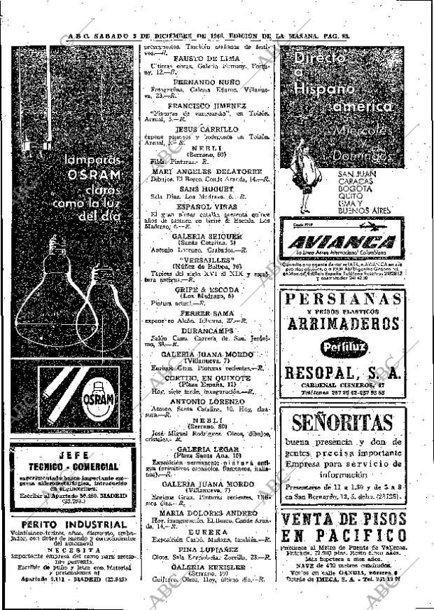 ABC MADRID 03-12-1966 página 88