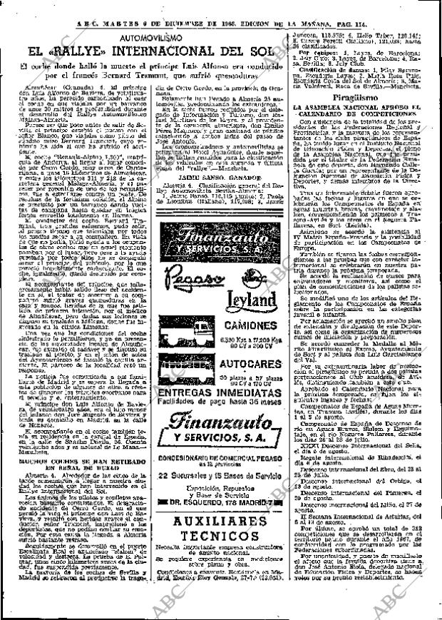 ABC MADRID 06-12-1966 página 114