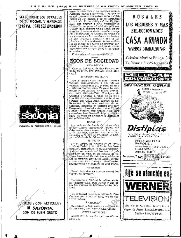 ABC SEVILLA 10-12-1966 página 60