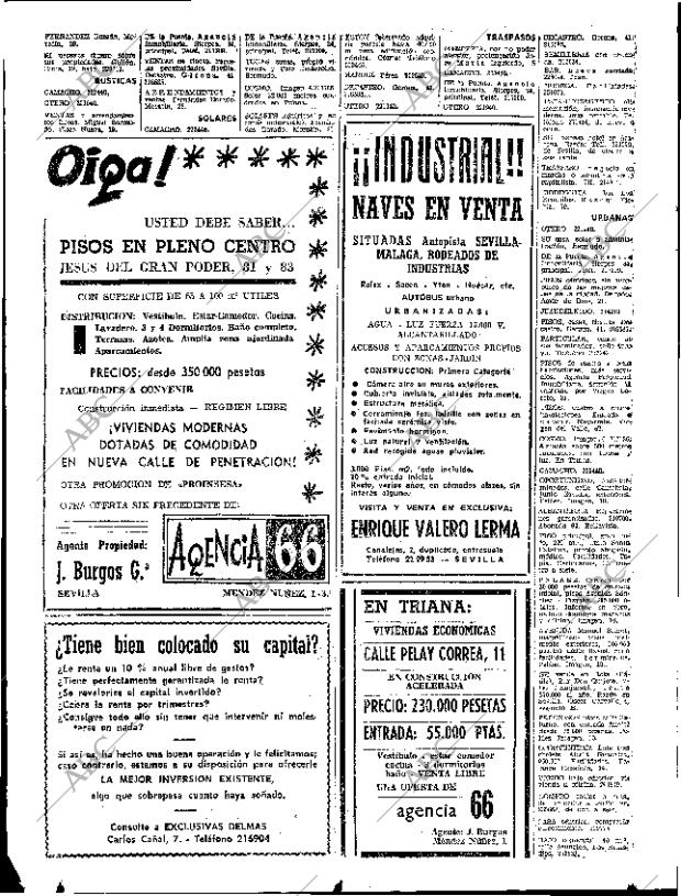 ABC SEVILLA 10-12-1966 página 72