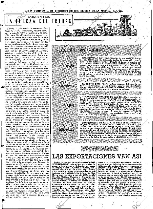 ABC MADRID 11-12-1966 página 104