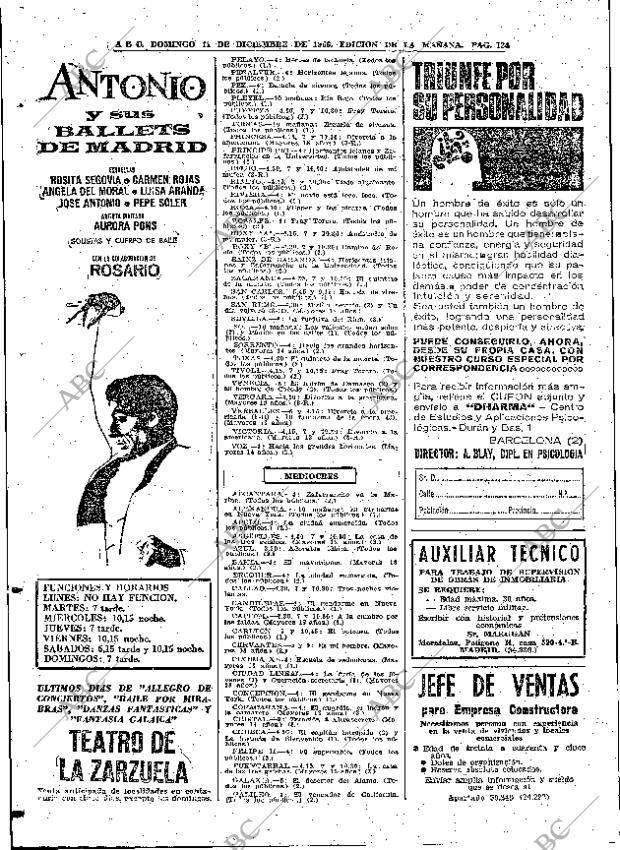 ABC MADRID 11-12-1966 página 124