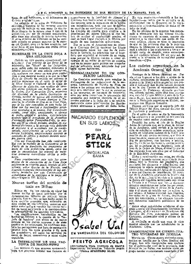 ABC MADRID 11-12-1966 página 87