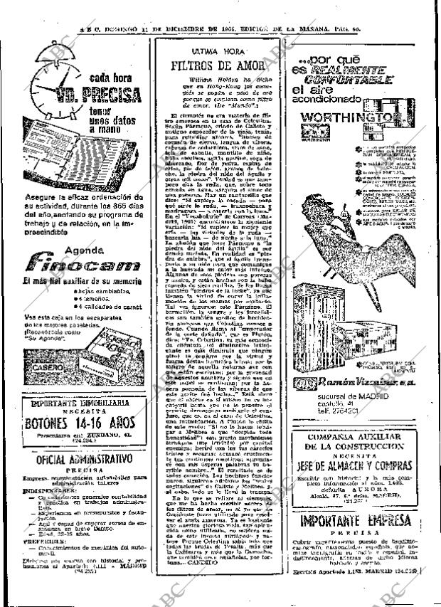ABC MADRID 11-12-1966 página 90