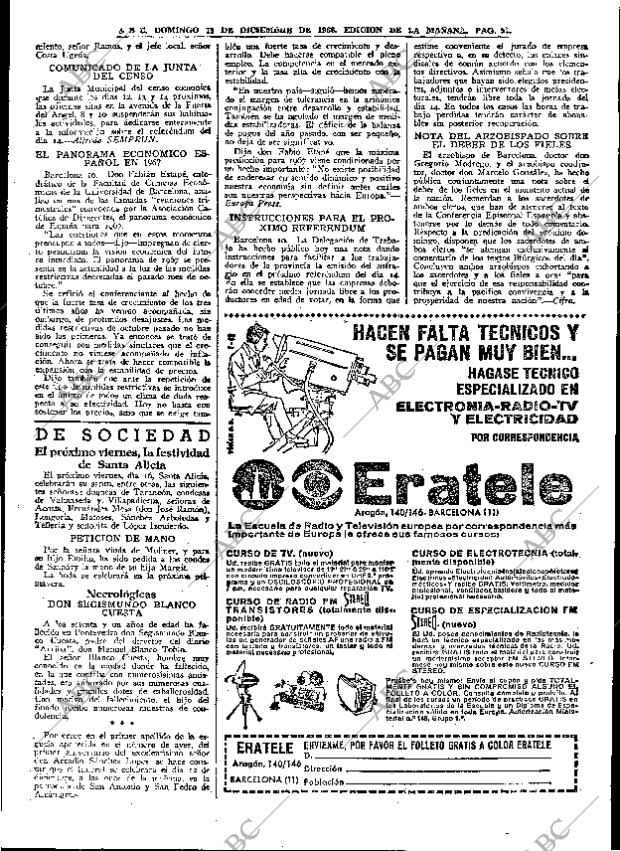 ABC MADRID 11-12-1966 página 93