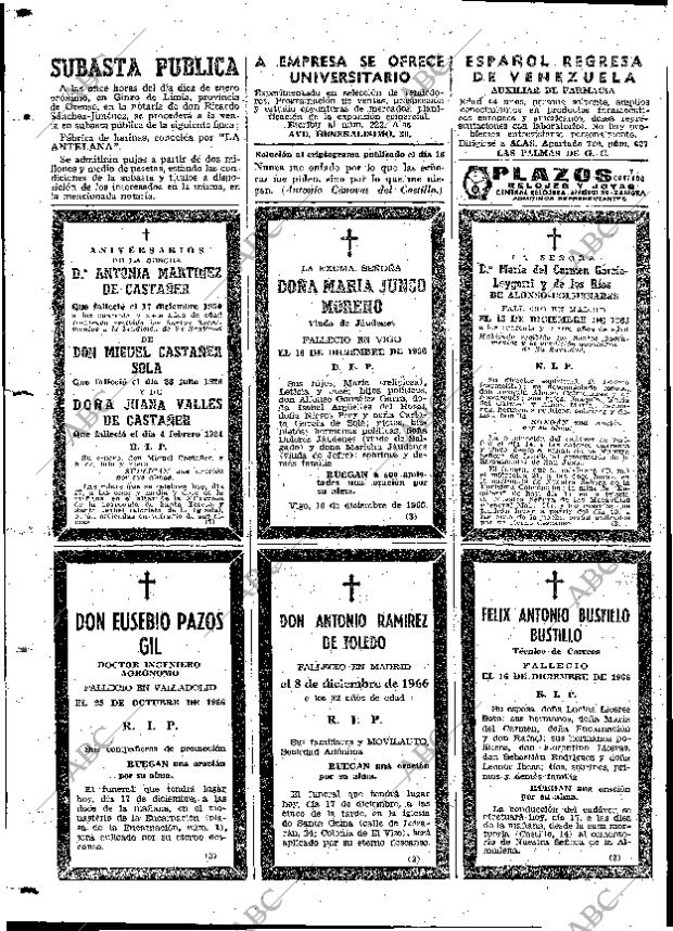 ABC MADRID 17-12-1966 página 126