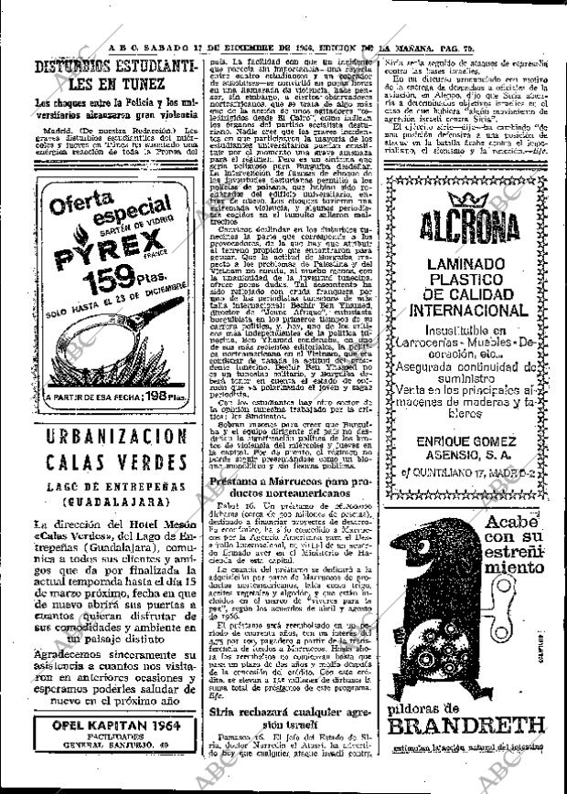 ABC MADRID 17-12-1966 página 70