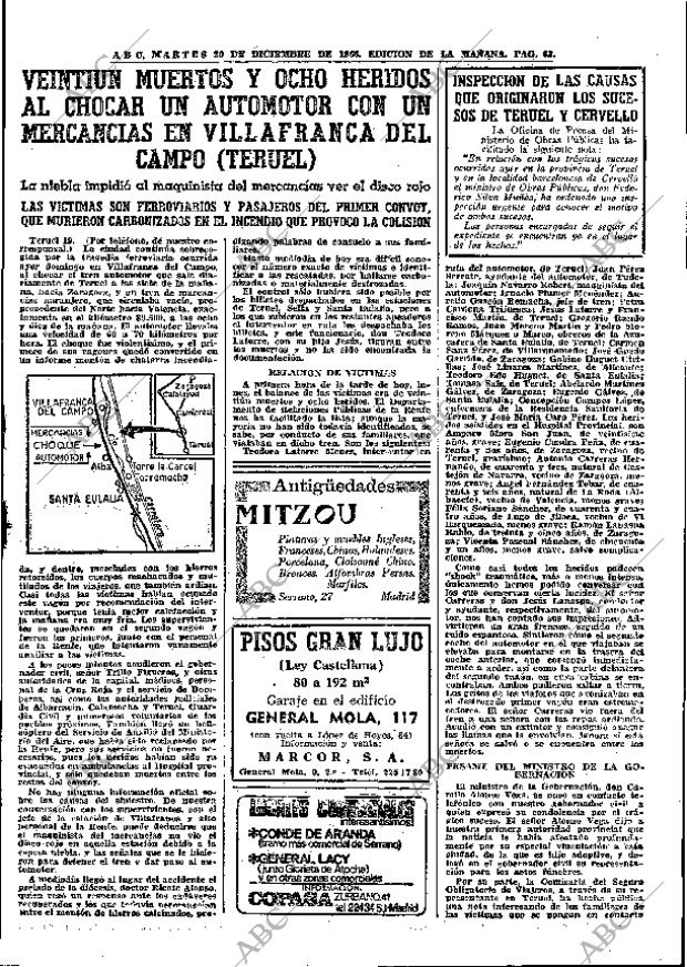 ABC MADRID 20-12-1966 página 63