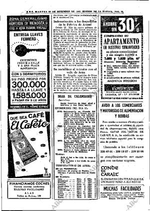 ABC MADRID 20-12-1966 página 72