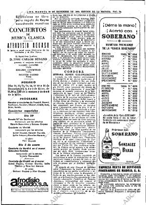 ABC MADRID 20-12-1966 página 74