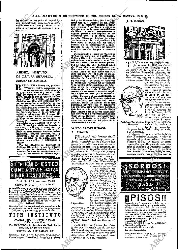 ABC MADRID 20-12-1966 página 82