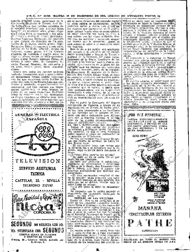 ABC SEVILLA 20-12-1966 página 44