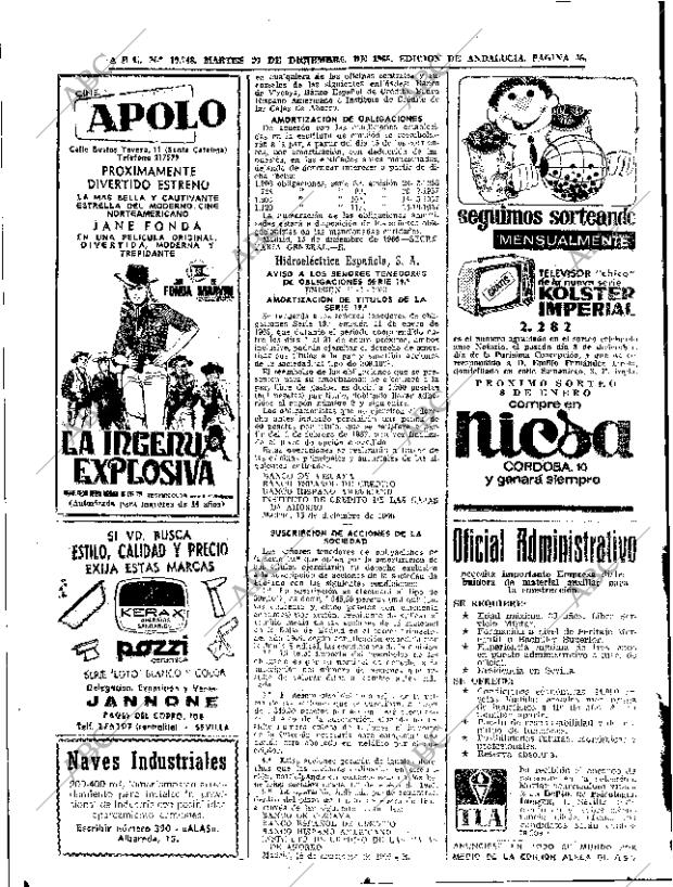 ABC SEVILLA 20-12-1966 página 56