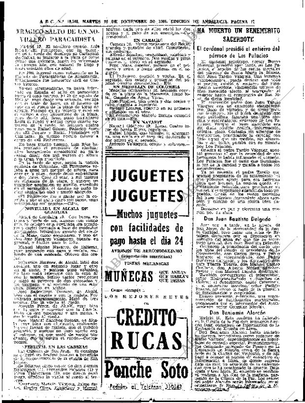 ABC SEVILLA 20-12-1966 página 77