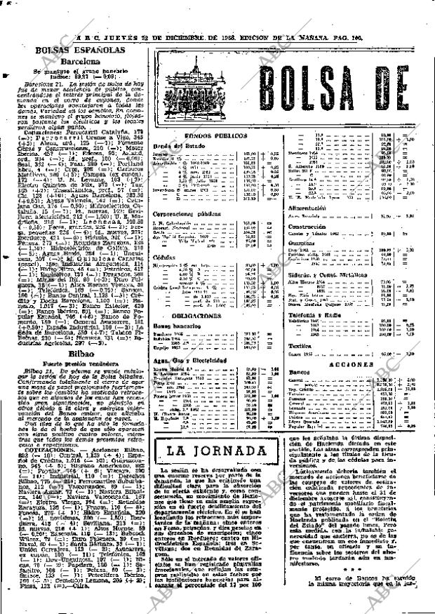 ABC MADRID 22-12-1966 página 100