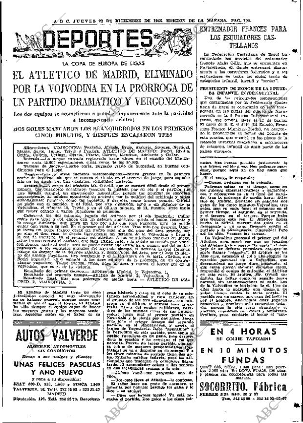 ABC MADRID 22-12-1966 página 105