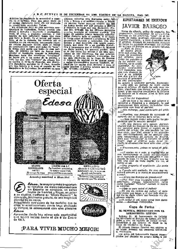 ABC MADRID 22-12-1966 página 107