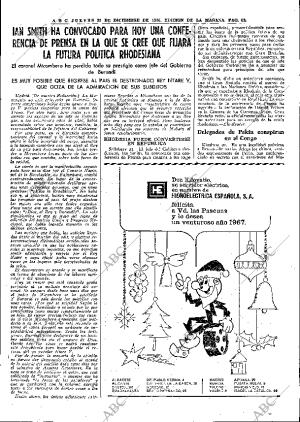 ABC MADRID 22-12-1966 página 63