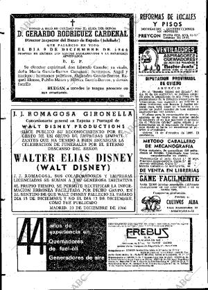 ABC MADRID 23-12-1966 página 134