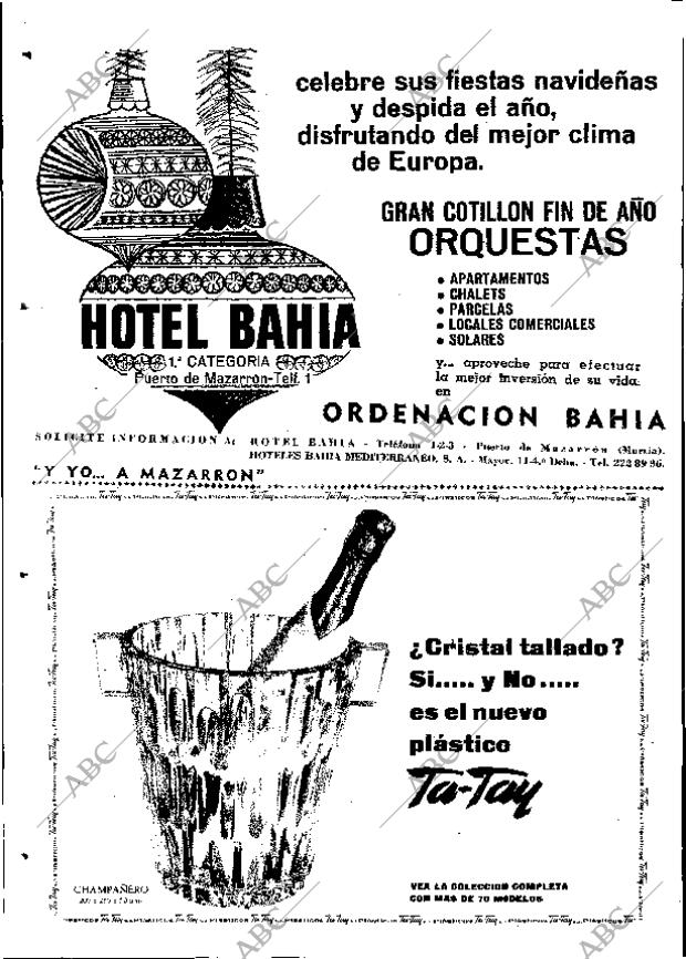 ABC MADRID 23-12-1966 página 16