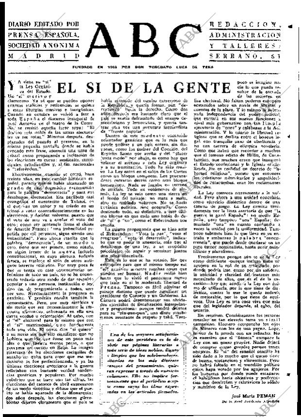 ABC MADRID 23-12-1966 página 3