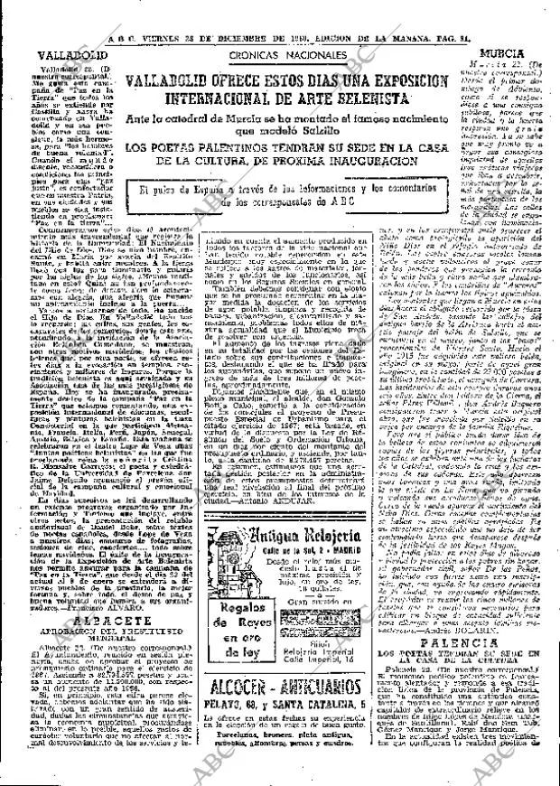 ABC MADRID 23-12-1966 página 81