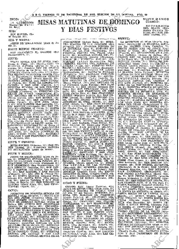 ABC MADRID 23-12-1966 página 89