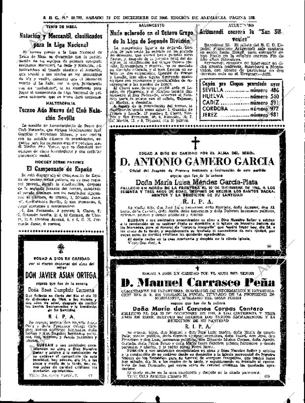 ABC SEVILLA 24-12-1966 página 109